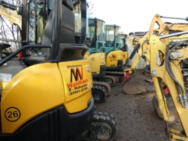 Bagger mieten vermieten Vermietung baggern Mühlacker Enzkreis - 1