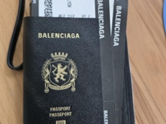 Balenciaga Passport Handy Geldbörse Tasche - 1